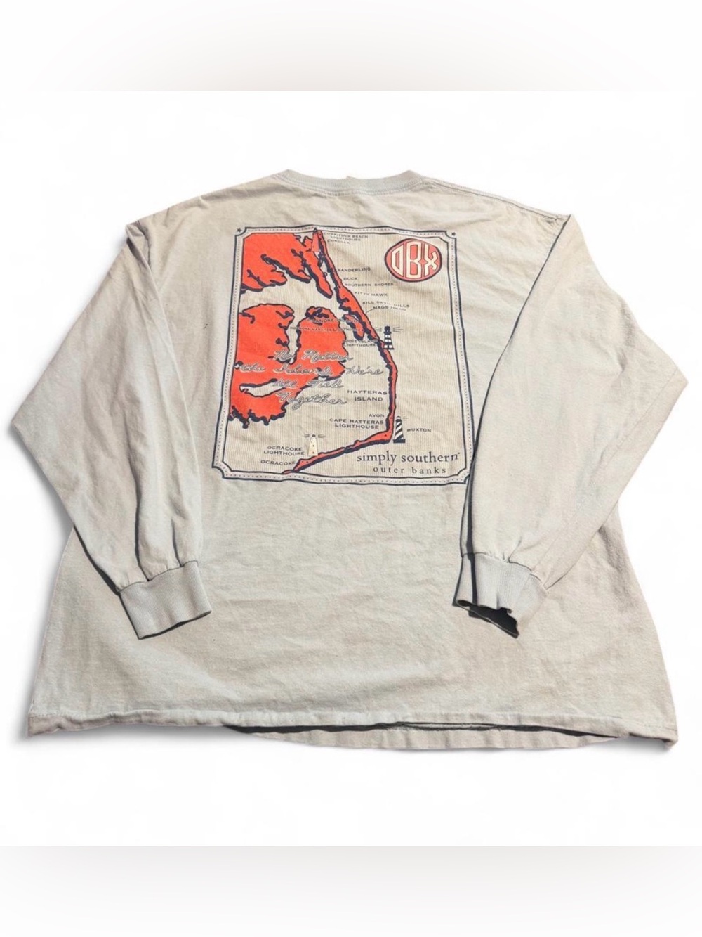 Simply southern outer banks long sleeve tee